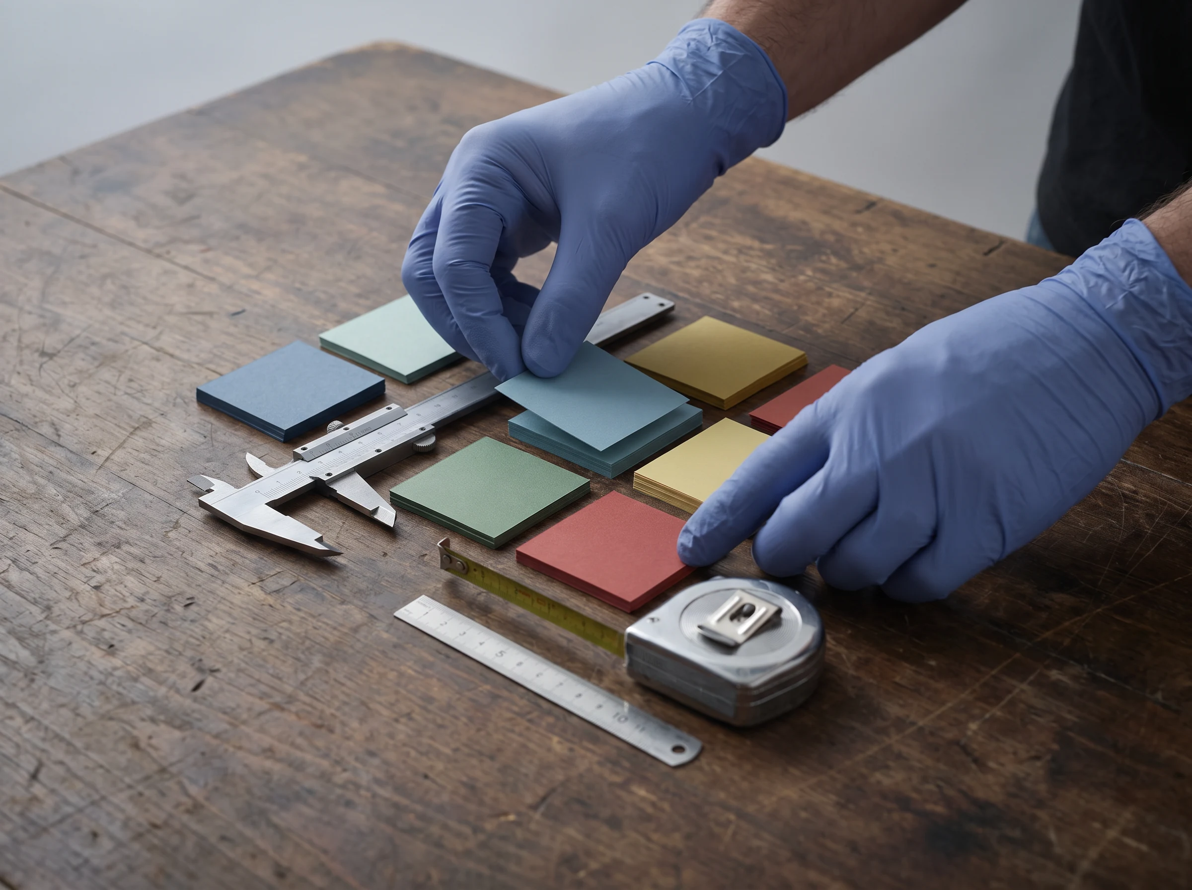Colourful signal library drawers